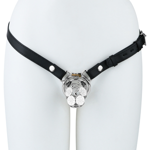 Jaula de Castidad Larga FRRK Sun Serpent para Hombre, Dispositivo de Castidad con Anillos para el Pene, Restricción Eréctil - Product Image 3