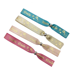Gelang Kain Murah yang Dapat Dipersonalisasi, Tali Pergelangan Tangan Tiket Masuk, Gelang Acara untuk Konser - Product Image 6