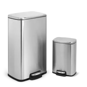 Dustbins Top Fashion Cans Can Design 5Ltr Soft Close Dustbins Bucket Stainless Steel Trash Bin