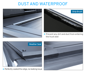 Cubierta de Caja para Chevrolet Colorado (2014-<span class=keywords><strong>2022</strong></span>), Cubierta Retráctil Rígida para Caja Corta, Tapa Rígida - Product Image 4