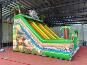 <span class=keywords><strong>2025</strong></span> thiết kế mới 5m * 6m * 6M <span class=keywords><strong>Inflatable</strong></span> động vật chủ đề lâu đài bouncy khô trượt Zoom công viên trượt ngoài trời trượt cho trẻ em - Product Image 5