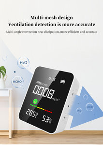 Hava kalitesi monitör sıcaklık ve nem ölçer formaldehit dedektörü kapalı yeni ev formaldehit dedektörü - Product Image 4