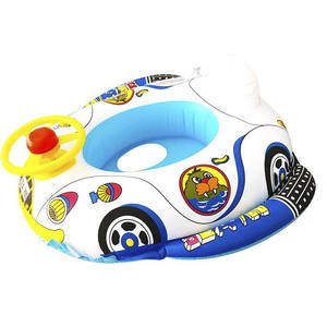 <span class=keywords><strong>Voiture</strong></span> pour enfants cercle de natation volant bébé bouée peut s'asseoir les enfants peuvent prendre une douche anneau de natation en caoutchouc épaissi - Product Image 1