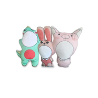 Peluche personnalisée en forme de cœur en polyester et coton PP, anti-stress, cadeau romantique pour la Saint-Valentin pour petite amie