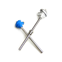 Capteur thermocouple RTD en acier inoxydable anti-explosion haute température, type S J K Pt100 pour la surveillance des processus industriels
