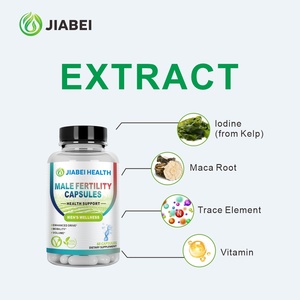 Capsules de fertilité masculine personnalisées Jiabei Factory, extraits d'herbes pour la santé reproductive, vitamines OEM/ODM - Product Image 6
