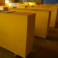 Contreplaqué de coffrage en pin durable, 3 plis, avec revêtement UV, inférieur à 3 mètres, pour la construction moderne de coffrages en béton