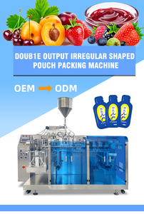 Flüssigkeits-Abfüll- und Wiegemaschine Flüssigjoghurt-Abfüllmaschine Doppelte Abfüllmaschine für Flüssigkeiten - Product Image 2