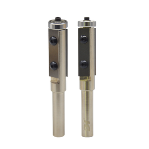 OEM Factory Woodwork Cutting Tools Replaceable Tungsten Carbide Knives Flushing Trimmer Bit Milling Cutter Made in China - Product Image 2