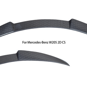 Alerón Trasero de Fibra de Carbono Estilo CS para Clase C W205 C205 Coupé de 2 Puertas, 2014-2020 - Product Image 3