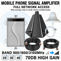 Fabricante de Repetidores de Señal Móvil Personalizados, Amplificador de Señal de Teléfono Celular 5G 4G 3G, Resistente al Agua IP67, OEM ODM