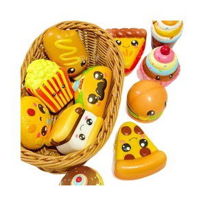 Juguetes Blandos de Comida para Jugar, TPE Suave, Antiestrés, para Niños de 2 a 4 Años, Unisex, Juego de Juguetes de Comida para Cocina - Product Image 5