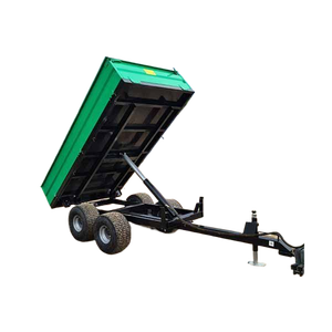 <span class=keywords><strong>Remorque</strong></span> à benne basculante pour tracteur <span class=keywords><strong>agricole</strong></span> à 4 roues <span class=keywords><strong>de</strong></span> 2 tonnes personnalisée; <span class=keywords><strong>remorque</strong></span> hydraulique à double essieu <span class=keywords><strong>de</strong></span> 3 tonnes et 4 tonnes - Product Image 1
