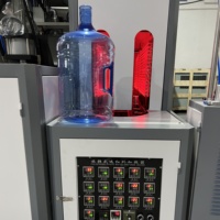 Fabricado en China, proveedor de oro, bajo ruido, botella de agua de 19 litros, moldeo por soplado de plástico, máquinas de moldeo por soplado y estiramiento