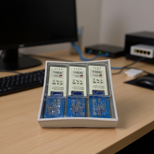 Connettori RJ45 (12 pz) per gestione cavi di rete - Product Image 2