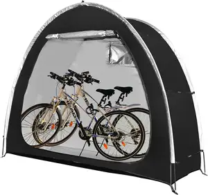 Armazenamento ao ar livre Bicycle Cover Bike Storage Shed Tent Portable Backyard Outdoor aceita o logotipo do OEM