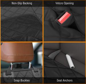 <span class=keywords><strong>Funda</strong></span> de asiento de coche <span class=keywords><strong>para</strong></span> perro, impermeable, transporte de mascotas, transportador de <span class=keywords><strong>perros</strong></span>, asiento trasero de coche, logotipo personalizado al por mayor de fábrica - Product Image 5