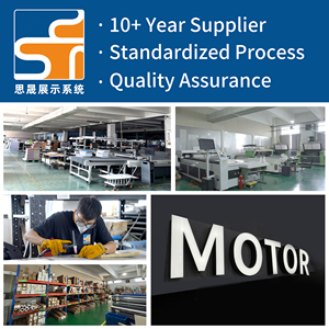 3D LED treo tường cửa hàng signage Đăng ngoài trời thép không gỉ nhà hàng trong nhà signage Đăng Board - Product Image 6