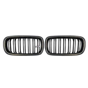 For F15 SUV 2013-2018 Carbon Fiber <b>Mesh</b> Grille air Inlet Modification Decoration - Product Image 1