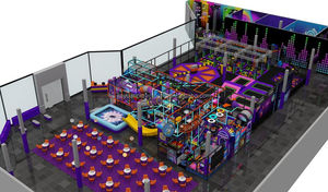 Centro de Juegos Familiar Comercial, Parque de Atracciones con Temática Espacial, Equipo de Parque <span class=keywords><strong>Infantil</strong></span> Interior para Niños - Product Image 5