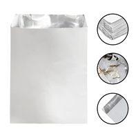 Sacs en papier pour kebab de haute qualité, personnalisés, avec doublure en aluminium pour barbecue, sandwichs et poulet rôti