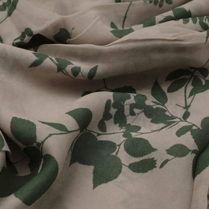 Versatile Printed Chiffon Fabric for Dresses Gowns Bulk Wholesale Custom Mfg Service Provider All Types Custom Fabric - Product Image 1