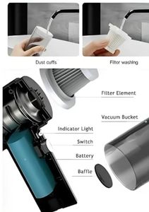 <span class=keywords><strong>Aspirateur</strong></span> rechargeable <span class=keywords><strong>pas</strong></span> <span class=keywords><strong>cher</strong></span> avec souffleur d'air, collecteur de poussière, nettoyeur d'intérieur, outils de nettoyage de <span class=keywords><strong>voiture</strong></span> - Product Image 6