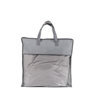 Sacs de rangement portables anti-poussière à fermeture éclair, imprimés par transfert thermique, en PVC non tissé Meltblown, pour literie et housses de couette, en stock