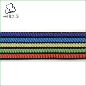 Trắng Đỏ sọc xanh ban nhạc 1.3cm may mặc đồ lót sử dụng Nylon băng đàn hồi vải - Product Image 6