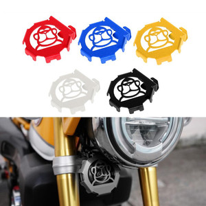 Protection de klaxon en aluminium CNC pour moto, découpe laser, plaque de protection, motif singe pour <span class=keywords><strong>Honda</strong></span> <span class=keywords><strong>Monkey</strong></span> Z <span class=keywords><strong>125</strong></span> 2018-2024 - Product Image 2