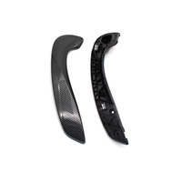 Kit de poignée de porte intérieure avant gauche droite en fibre de carbone 2 pièces pour Renault Megane 3 MK3 Fluence 2008-2016 809540001R