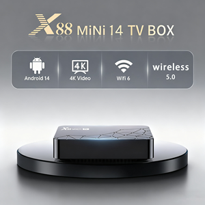 X88 Mini Android 4k TV Box Envío Gratis en China WIFI 6 Wi-Fi de Doble Banda Reproductor de Red Android 14 RK3518t Quad-Core Set-Top Box - Product Image 2