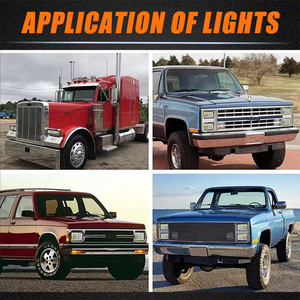 Faro LED Cuadrado de 4x6 Pulgadas, Luz de Trabajo LED con Ojo de Ángel, para <span class=keywords><strong>Camioneta</strong></span> 4x4, ATV, Coche, Conducción, DRL, Foco Todoterreno para SUV - Product Image 6