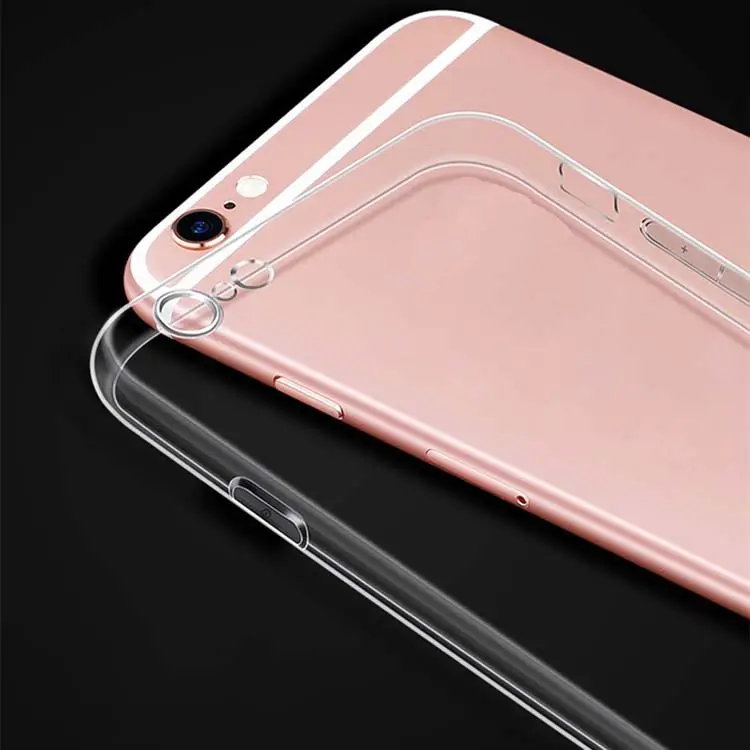 Top Seller Custom 1.0mm Transparent Clear Soft TPU Wave Point Cellphone Mobile Phone Back Cover Case For HTC Desire 10 Pro