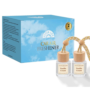 Diffuseur d'arômes pour voiture 10 ml multi-saveurs, désodorisant suspendu pour l'intérieur du véhicule - Offre Spéciale - Product Image 1