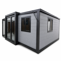 Fabricant Professionnel de Maisons Modulaires Extensibles Modernes, 2 Chambres, 20ft, 40ft, Maisons Préfabriquées Modulaires pour la Vie en Plein Air
