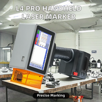 Machine de marquage laser à fibre portable haute précision Phezer PL5 Pro 20W pour le codage du métal et du verre avec une surface de 50x50mm