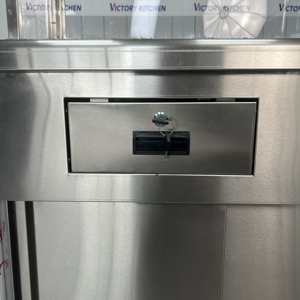 VICTORY malaisie en acier inoxydable Snack chariot lait thé chariot tiroir pour équipement de restauration pour nourriture hôtel Restaurant fournitures - Product Image 1