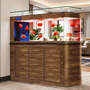 Aquarium de qualité commerciale en forme de balle, 150, 180, 200 cm de long, aquarium robuste avec système de filtration, aquarium moderne pour salon - Product Image 6