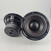 Haut-parleur de subwoofer de 6.5 pouces personnalisé en usine Subwoofer de voiture professionnel de 6 pouces Subwoofer pour voiture avec amplificateur