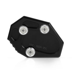 Tampon d'agrandissement de béquille latérale de pied de béquille pour Yamaha <span class=keywords><strong>FZ6</strong></span> Fazer / S2 ABS / FZ6R 2004 - 2017 <span class=keywords><strong>2016</strong></span> plaque de Support de moto agrandir - Product Image 3