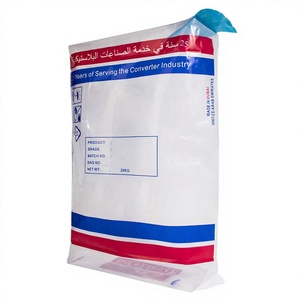 Bolsas de válvula de PE fiables para envases resistentes a la humedad Plásticos impresos en huecograbado para harina Cemento Productos químicos Fertilizantes en polvo - Product Image 1