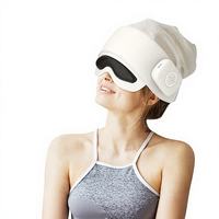 Masseur de tête électrique mains libres 3D à air comprimé, pression atmosphérique, compresse chaude, température réglable, alimenté par USB, type casque