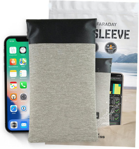 ISO9001 Factory Custom logo Waterproof Slim <strong>Magnetic</strong> Pouch Bag Rfid Blocking Faraday Phone <strong>Sleeve</strong> - Product Image 6