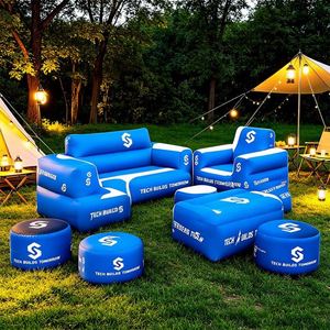 Sillón Inflable Personalizado Resistente a la Intemperie para Ferias Comerciales, Exhibiciones y Promoción de Marca - Product Image 1