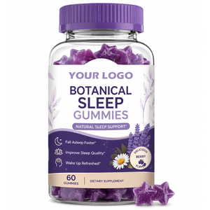 Gummies Botaniques Naturels pour le Sommeil, Compléments Alimentaires Végétaliens Sans OGM pour un Sommeil Amélioré - Product Image 1