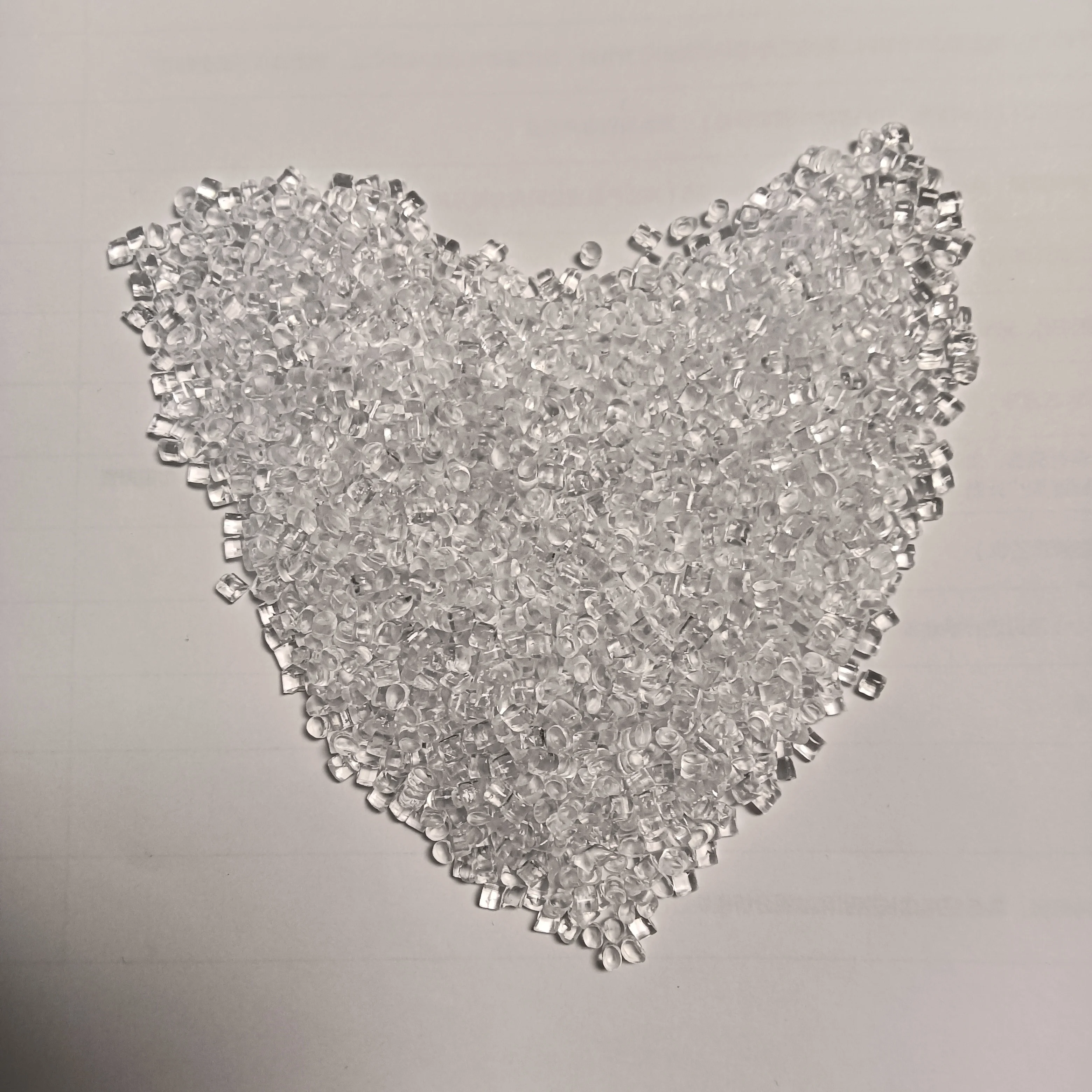 Оптовая продажа с завода, натуральные и белые гранулы из антистатических частиц, пластиковое сырье для промышленного применения