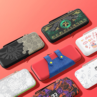 En Stock vente en gros grande capacité Eva sac antichoc Portable motif dur EVA étui de transport de stockage pour Switch 2