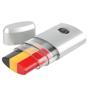 Pinturas en Barra de Colores Personalizables, Lavables, Ecológicas, Resistentes al Agua, con Diseño de Bandera Nacional, Estilo Anime ROMANCE Retro - Product Image 5