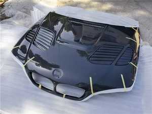 Nouveau capot moteur en fibre de carbone de style <span class=keywords><strong>GTR</strong></span> pour E46 M3 (1998-2004)-Boulonné avec boulons pour coupé et cabriolet - Product Image 4